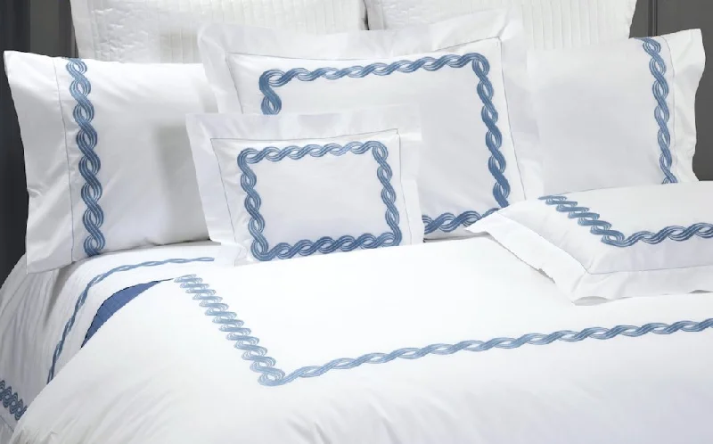 Budget - friendly duvet covers for first - time homebuyers or studentsMonica Embroidery Bedding by Dea Linens