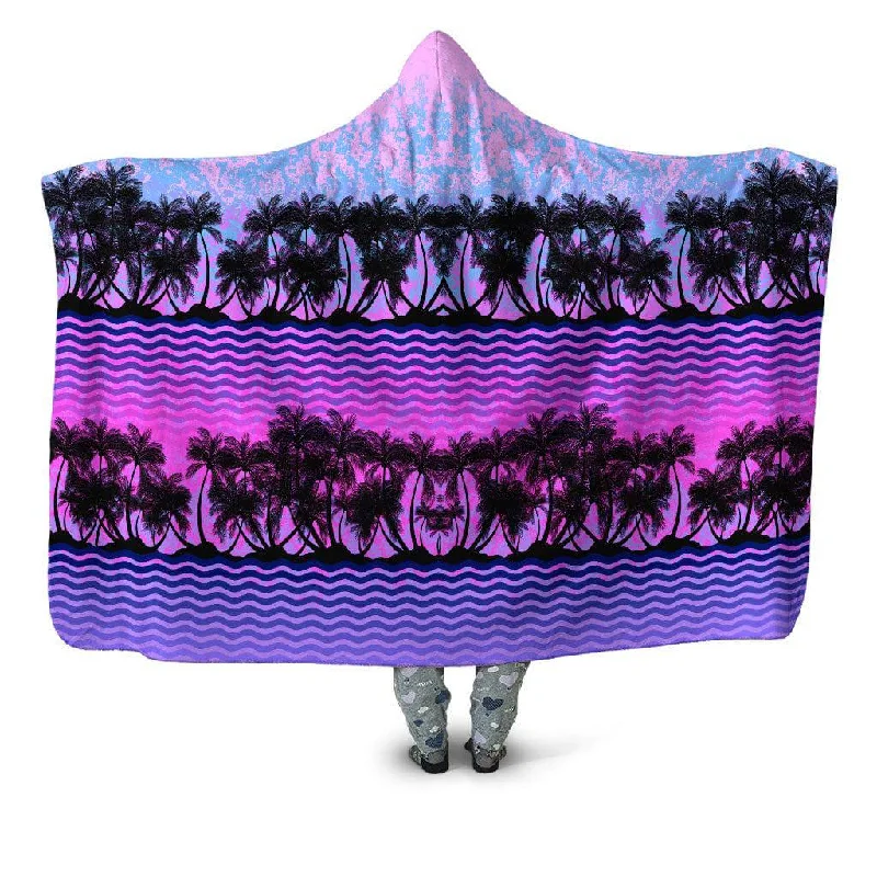 Acrylic blankets for a soft and affordable alternativeParadise Palm Trees Hooded Blanket