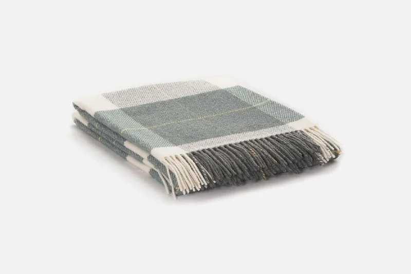 Queen - size blankets for standard - sized bedsSage Glynn Lambswool Throw Blanket