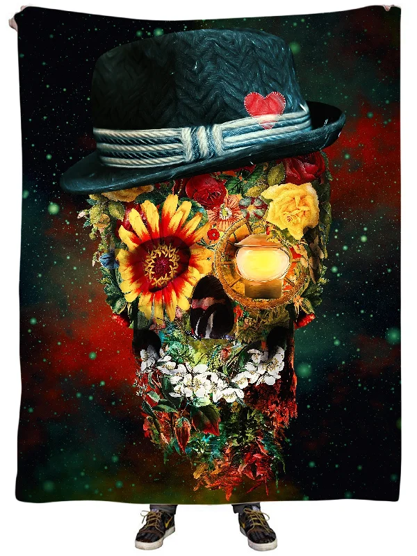 King - size blankets to cover large beds comfortablySkull Lover Plush Blanket