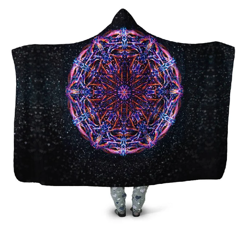 Cotton blankets for breathability and a lightweight feelStargate Prism Hooded Blanket