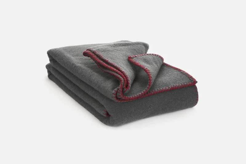 Queen - size blankets for standard - sized bedsSteel Barrow Irish Wool Bed Blanket