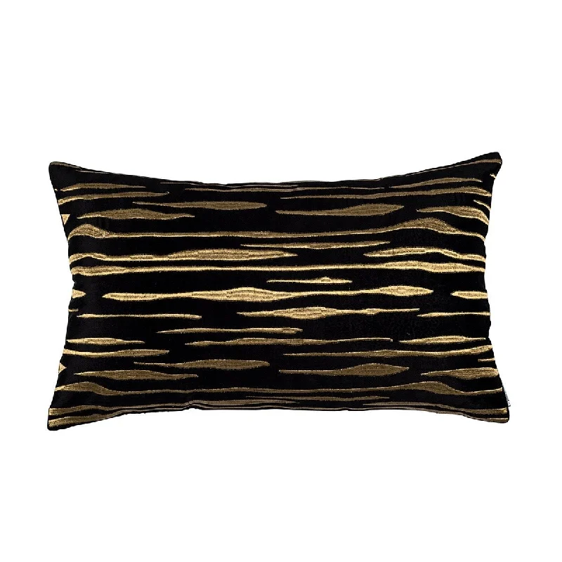 Microfiber duvet covers that are affordable and easy to care forZara Black Large Rectangle Throw Pillow by Lili Alessandra