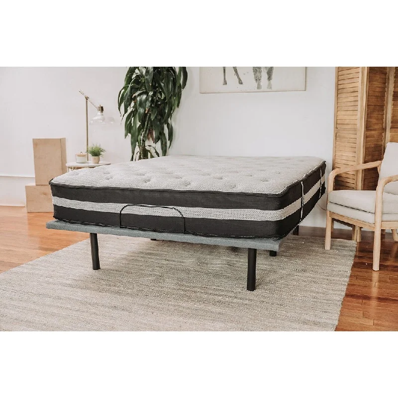 Hybrid mattresses combining foam and innerspring technology10 Inch Soft Innerspring and Quilted Foam Box Top Twin XL Mattress