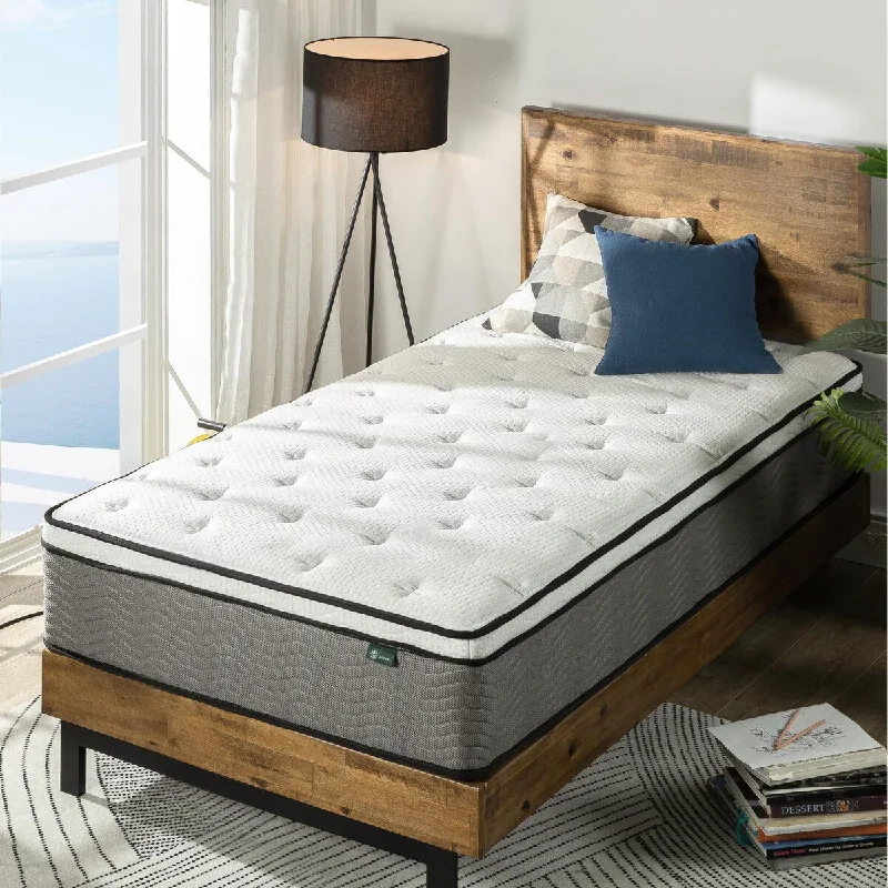 Memory foam mattresses for pressure relief and contouring12 Inch Support Plus Pocket Spring Hybrid Mattress, Extra Firm Feel, Heavier Coils, Pocket Innersprings for Motion Isolation