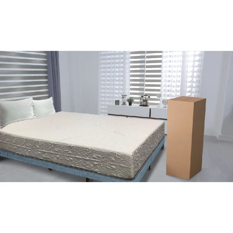 Gel - infused memory foam mattresses for cooler sleep13-inch Queen-size Memory Foam Mattress