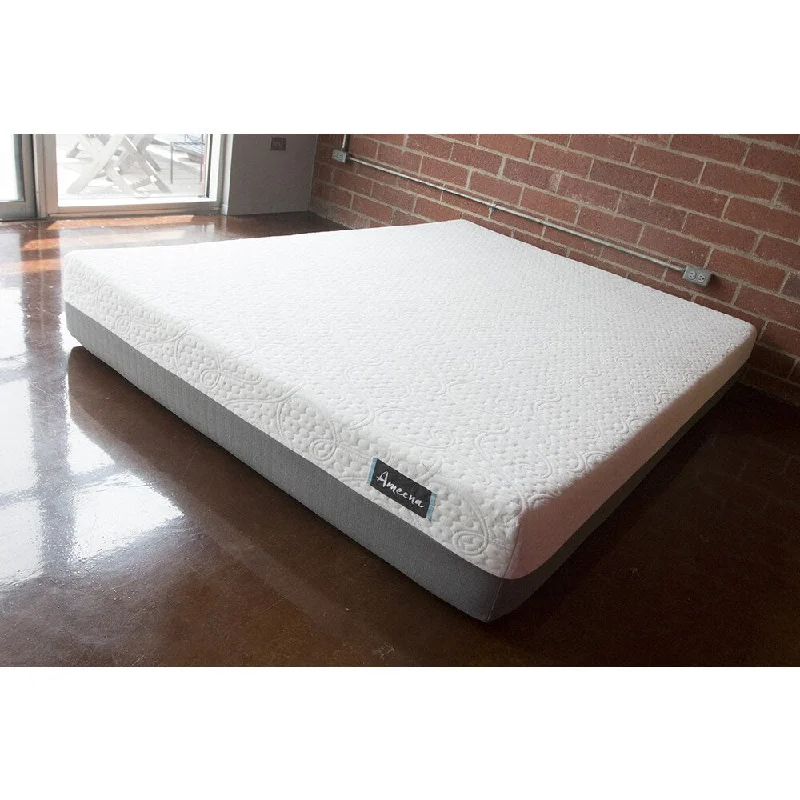 Natural latex and organic cotton blend mattressesAmeena 10-inch Gel Memory Foam King-size Mattress