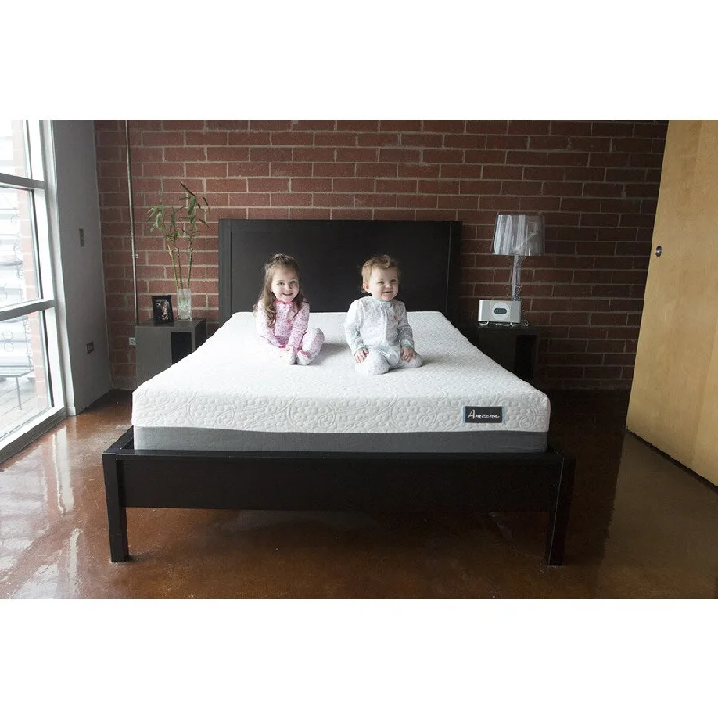 Wool - filled mattresses for natural insulation and moisture - wickingAmeena 10-inch Gel Memory Foam Queen-size Mattress