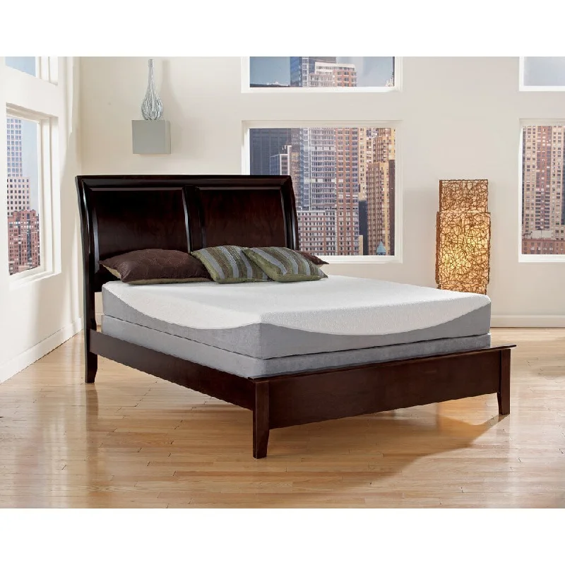 Hybrid mattresses combining foam and innerspring technologyBoyd Sleep 10-inch Queen-size Gel Infused Memory Foam Mattress