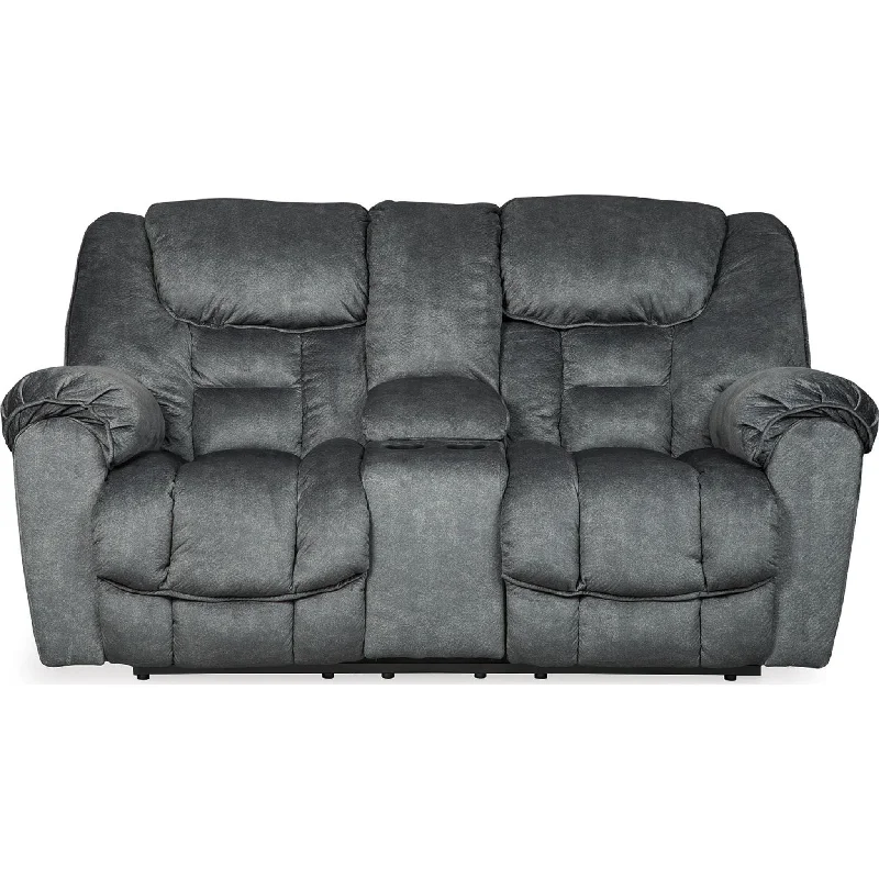 Memory foam mattresses for pressure relief and contouringCapehorn Reclining Loveseat with Console - Granite