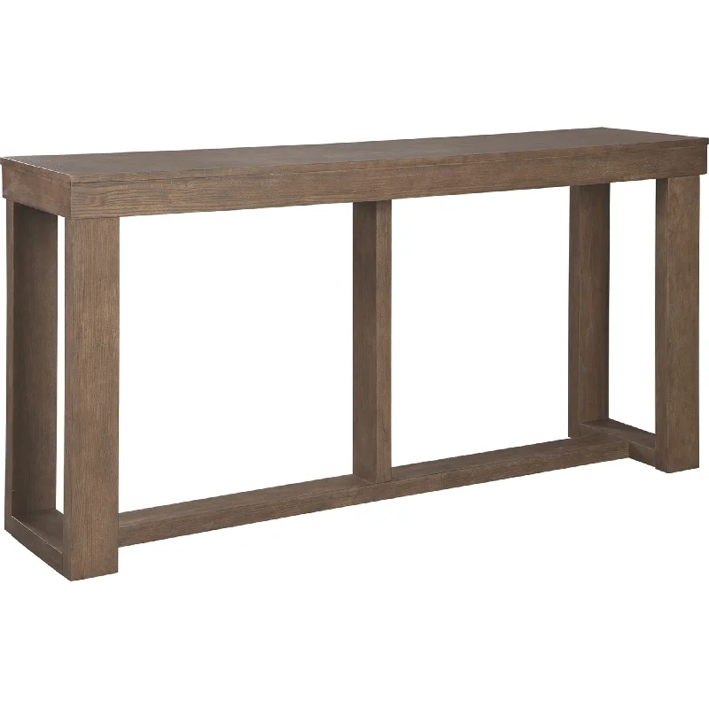 Wool - filled mattresses for natural insulation and moisture - wickingCariton Sofa Table - Gray