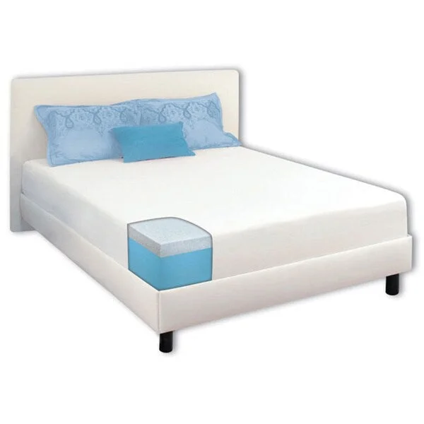 Hybrid mattresses combining foam and innerspring technologyDream Form 10-inch Cal King-size Gel Memory Foam Mattress