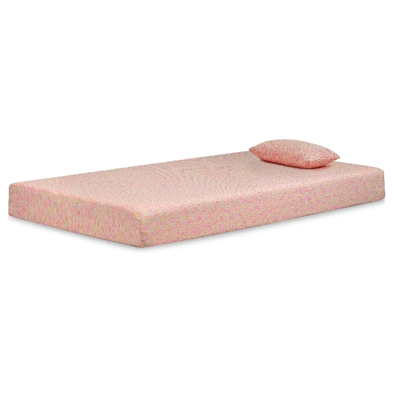 Latex mattresses with natural bounce and breathabilitySierra Sleep by Ashley® Ikidz Twin Mattress And Pillow