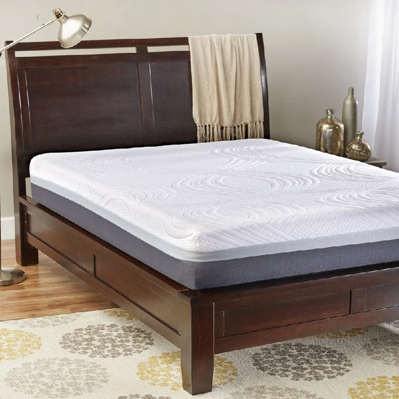 Memory foam mattresses for pressure relief and contouringInnerSpace Sleep Luxury 10-inch Twin-size High-density Foam Mattress