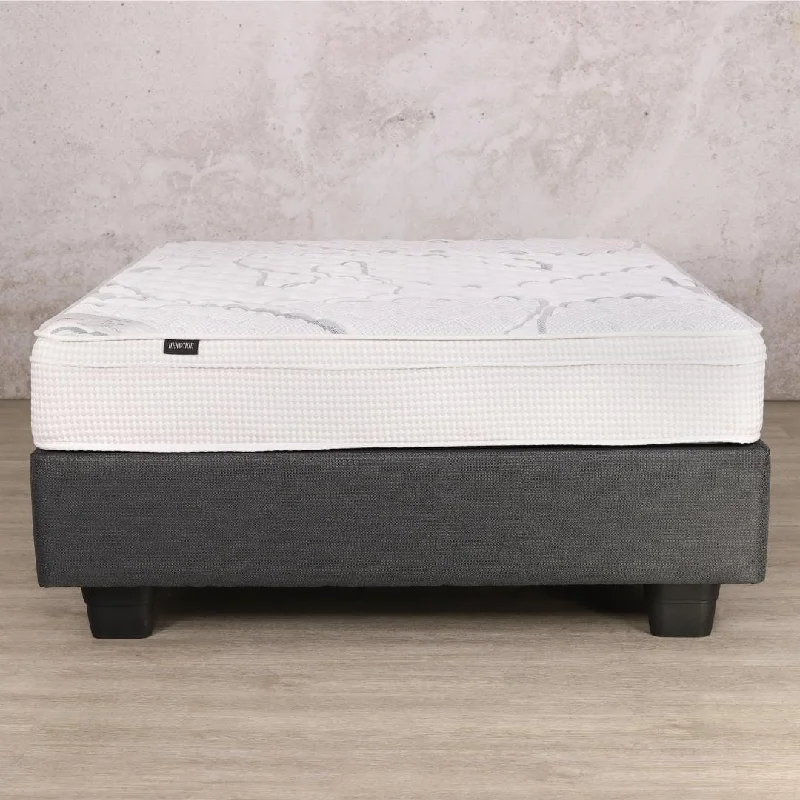 Gel - infused memory foam mattresses for cooler sleepLeather Gallery Florida Euro Top - Double - Bed Set