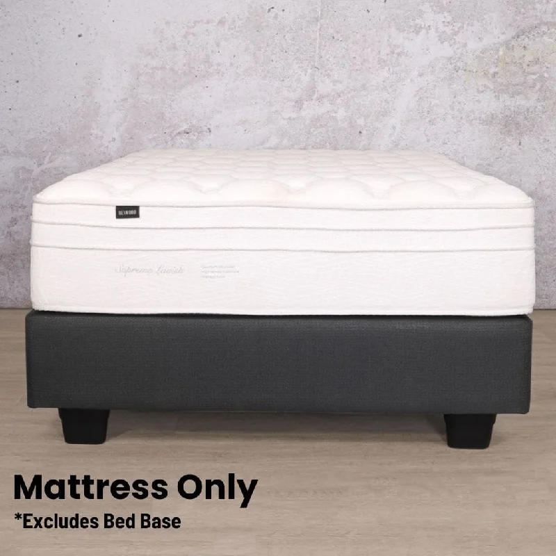 Latex mattresses with natural bounce and breathabilityLeather Gallery  - Supreme Lavish - Double - Mattress Only