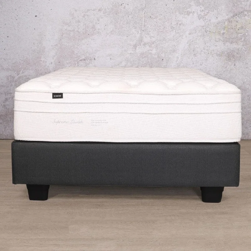 King - size mattresses for spacious master bedroomsLeather Gallery - Supreme Lavish - King - Bed Set