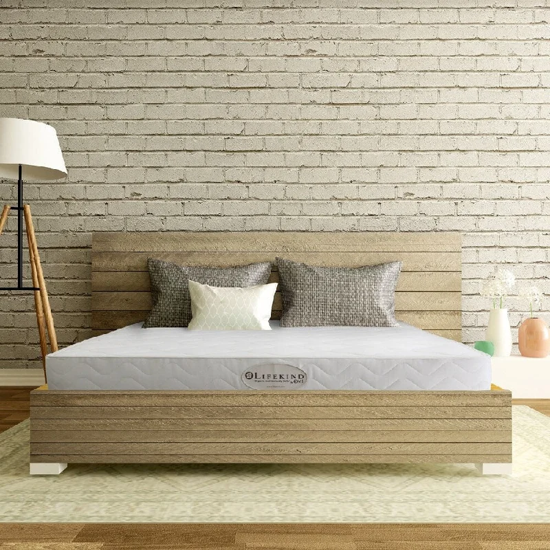 King - size mattresses for spacious master bedroomsLifekind Euro 7-inch Certified Organic Latex Mattress - King /Med-Firm