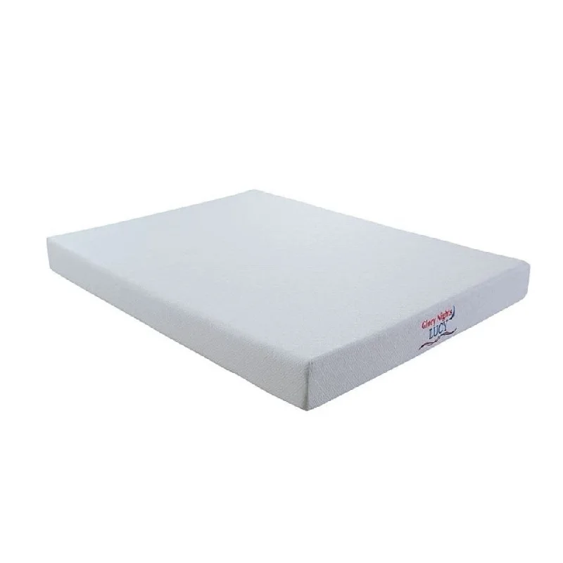 Wool - filled mattresses for natural insulation and moisture - wickingLucy 6-inch Full-size Memory Foam Mattress