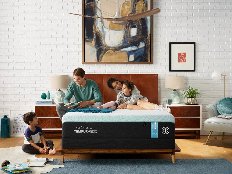 Gel - infused memory foam mattresses for cooler sleepPro-Breeze Medium Mattress | Tempur-pedic