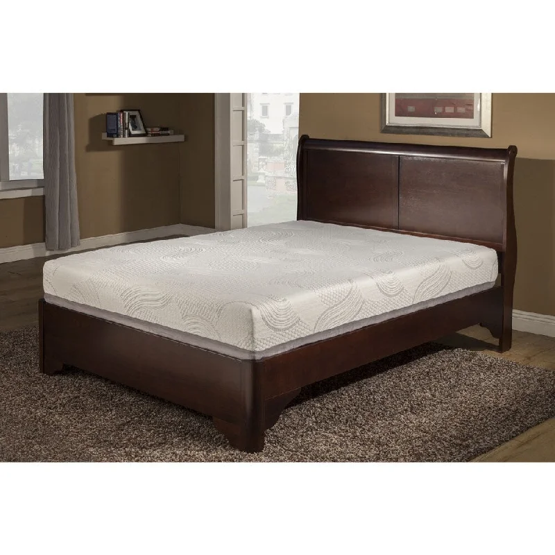 Natural latex and organic cotton blend mattressesLuxury Temperature Balance 12-inch Queen-size Gel Memory Foam Mattress