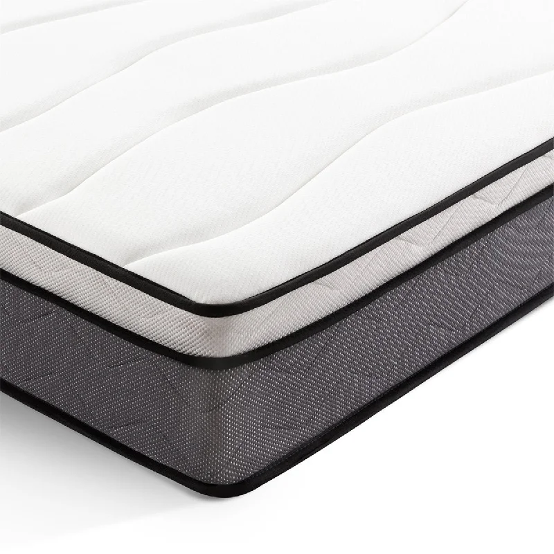 Wool - filled mattresses for natural insulation and moisture - wickingWeekender 10" Euro Top Plush Hybrid Mattress