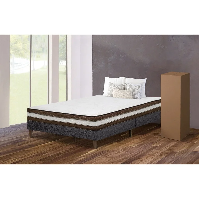 Queen - size mattresses for couples and standard bedroomsPurest of America® Euro 2 Sided 10" King Mattress