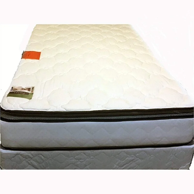 Gel - infused memory foam mattresses for cooler sleepPurest of America® Euro 2 Sided 8" Full XL Mattress