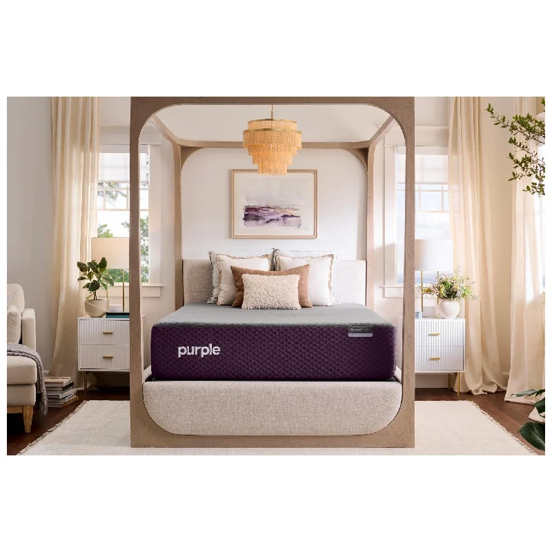 Innerspring mattresses with coil counts for supportPurple RestorePremier™ Hybrid Mattress