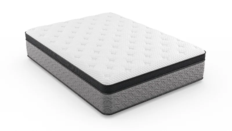 Gel - infused memory foam mattresses for cooler sleepBeck's Midtown Hybrid Mattress (Medium)