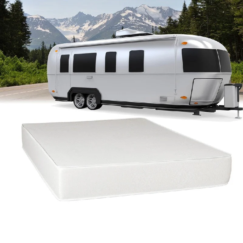 Latex mattresses with natural bounce and breathabilitySelect Luxury Airflow Reversible RV 8 Inch Full Size Foam Mattress