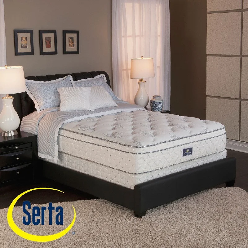 Latex mattresses with natural bounce and breathabilitySerta Perfect Sleeper Conviction Euro Top Full-size Mattress and Box Spring Set