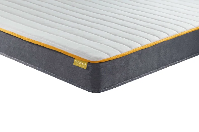 Queen - size mattresses for couples and standard bedroomsSleepSoul Comfort 800 Pocket Sprung Mattress Hybrid Mattress