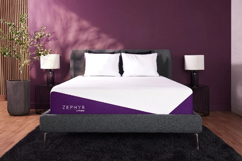 Bamboo - charcoal infused mattresses for odor absorptionThe Zephyr Mattress