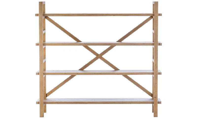 Hybrid mattresses combining foam and innerspring technologyToscana Sundried Wheat Bookcase