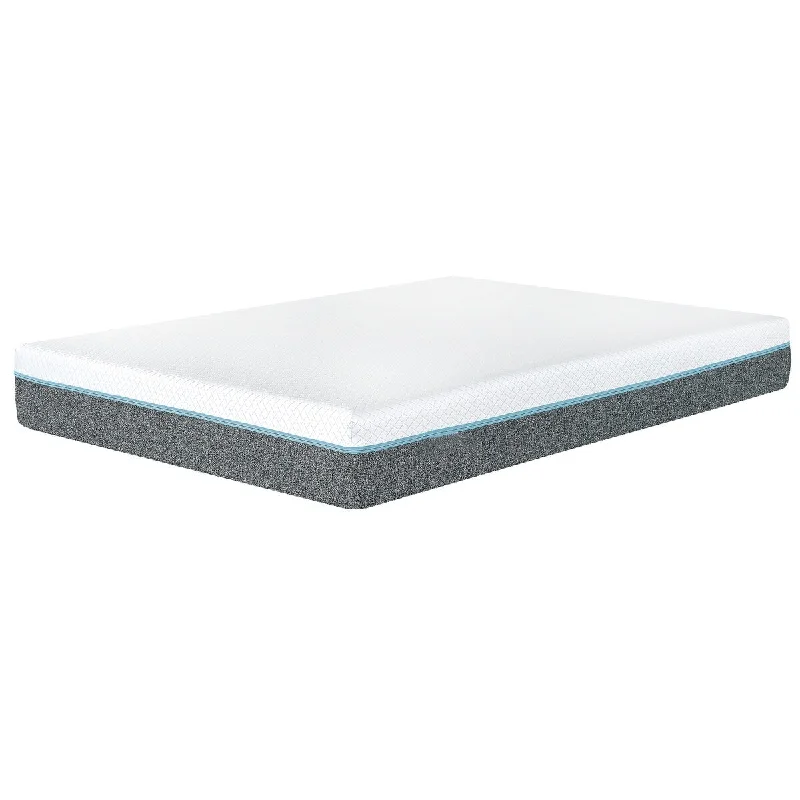 Innerspring mattresses with coil counts for supportZoe 10 Inch Queen Size Mattress, Medium Memory Foam, Cooling Gel, Jacquard